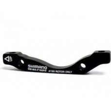 Адаптер торм. диск. Shimano F160P/Z для диска, с крепежными болтами, черный.