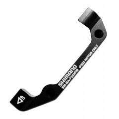 Адаптер гальмівного диску Shimano F203P/B для Disk, з болтами кріплен., чорний