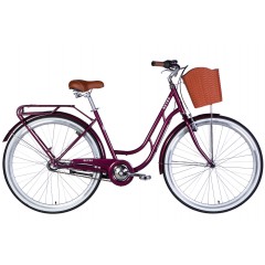 Велосипед ST 28" Dorozhnik RETRO PH 2026 малиновий