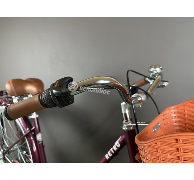 Велосипед ST 28" Dorozhnik RETRO PH 2026 малиновий