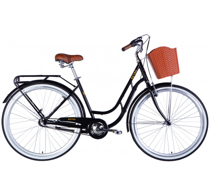 Велосипед ST 28" Dorozhnik RETRO PH 2026 чорний