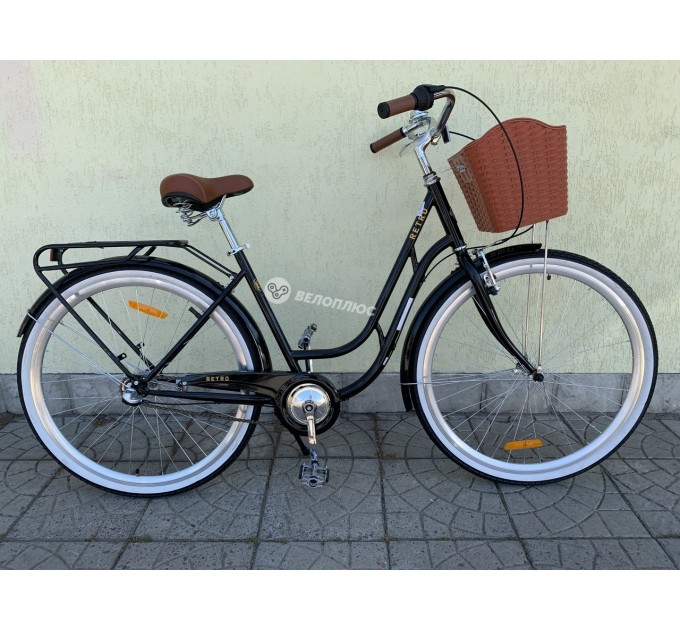 Велосипед ST 28" Dorozhnik RETRO PH 2026 чорний