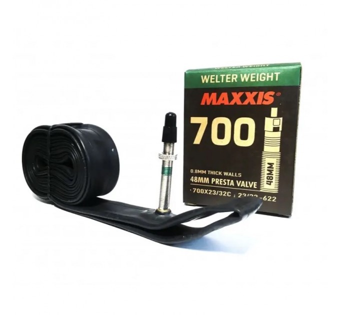 Камера Maxxis 700х23/32C WELTER WEIGHT FV 48mm