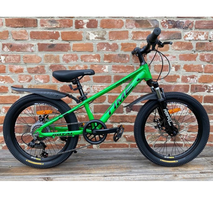 Велосипед 20" Royal TIME 2025 зелений