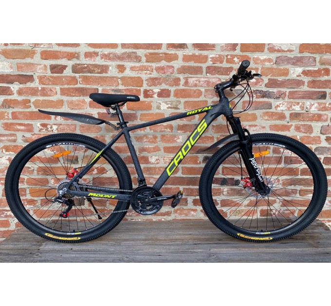 Велосипед 24" Royal CROCS 2026 чорний-неон