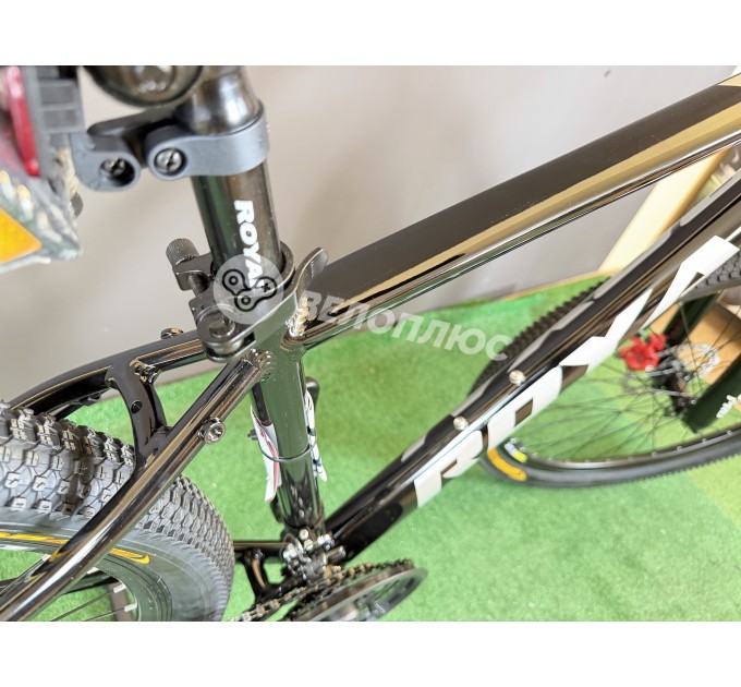 Велосипед 27,5" Royal FOX 2026 чорно-сірий