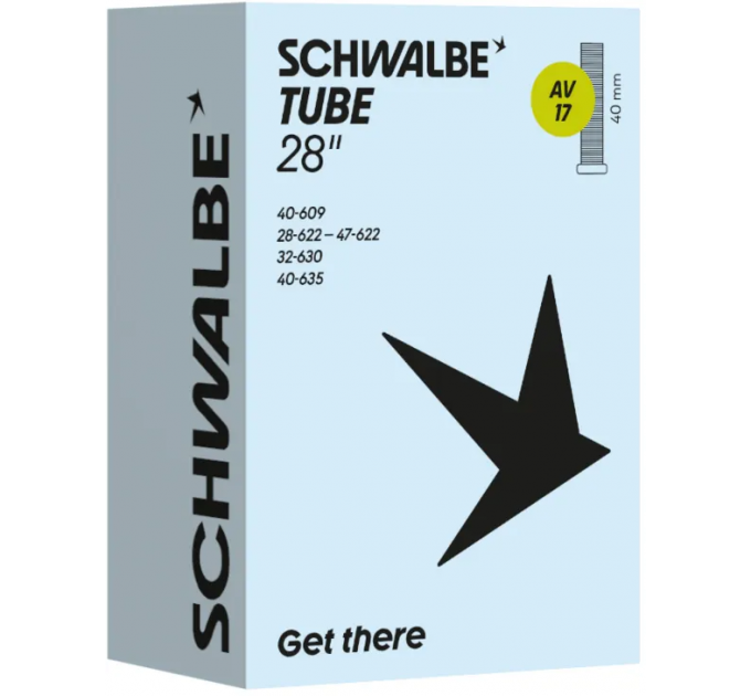 Камера Schwalbe 28" (28/47-622/635) AV17 40mm
