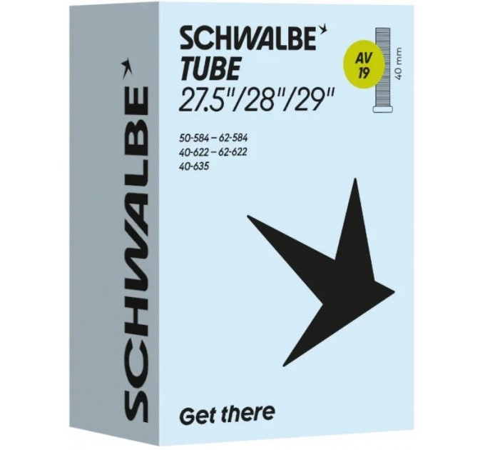 Камера Schwalbe 29"/28"/27,5" (40/62-584/635) AV19 40mm