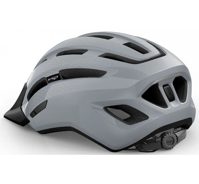 Шолом MET DOWNTOWN CE GRAY | GLOSSY