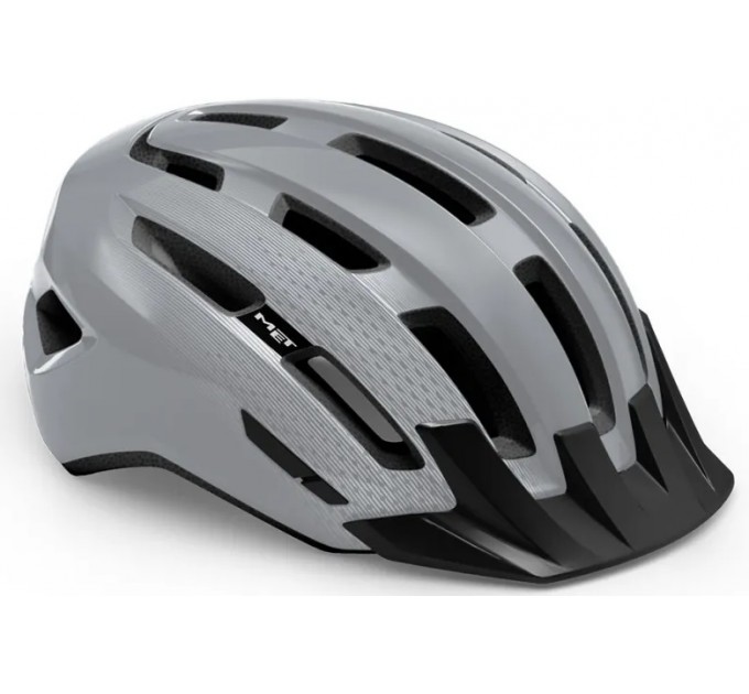 Шолом MET DOWNTOWN CE GRAY | GLOSSY