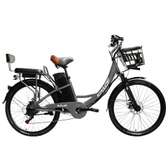 Велосипед ST 26" SPACE PULSAR DD FR 48V 20Аh 500W 2026 сірий