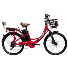 Велосипед ST 26" SPACE PULSAR DD FR 48V 20Аh 500W 2026 малиновий