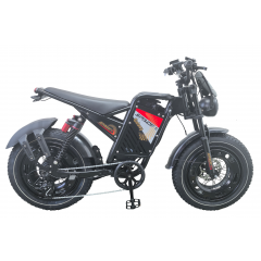 Велосипед ST 20+" SPACE GALAXY DD FR 48V 15Аh 1000W 2026 чорний