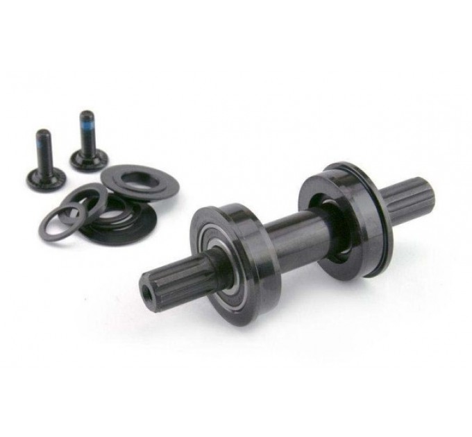 Каретка BMX, на промах, Американка стандарт 51,5мм, 8 шлицов, 19мм вал.