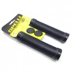 Гріпси SPELLI SBG-6703-Lock 132 мм прямі, круглі, чорні