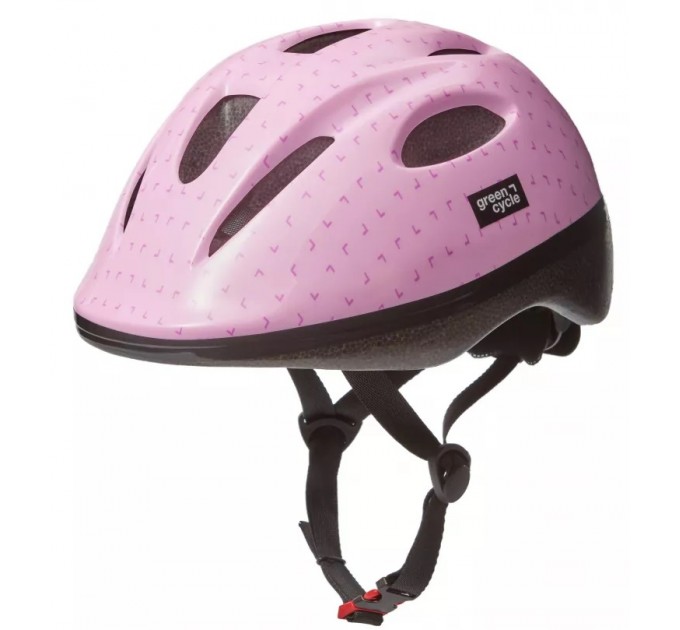 Шолом дитячий Green Cycle MIA рожево-бузковий лак