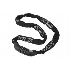 Замок ланцюговий KLS Chainlock 4 з кодом 4x1000 мм чорний