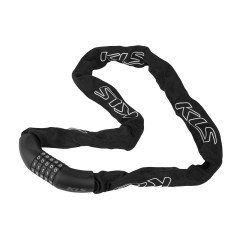 Замок ланцюговий KLS Chainlock 6 з кодом 6x1000 мм чорний