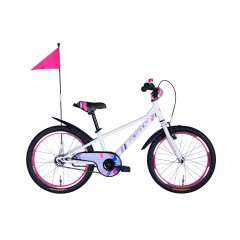 Велосипед ST 20" Formula Kid RACE BH 2026 білий з рожевим