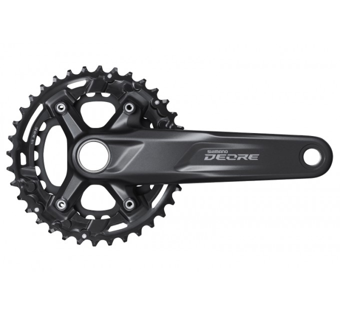 Шатуни SHIMANO FC-M5100-2 DEORE, інтегрована вісь, 175мм 36x26 11-шв. CL-48.8мм без каретки
