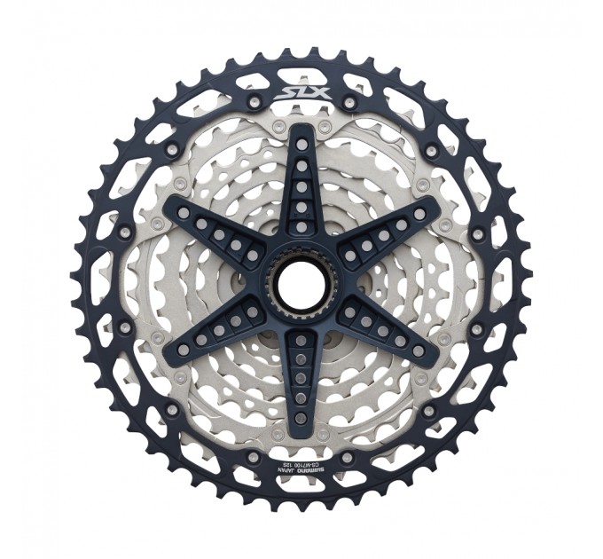 Касета SHIMANO SLX CS-M7100-12, 10-51 12-шв. срібляста