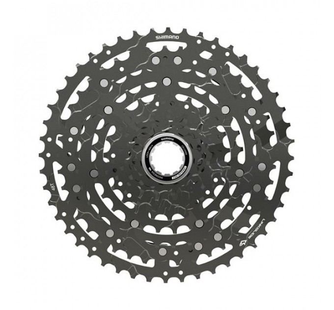 Касета SHIMANO CUES CS-LG400-10, 11-48, 10-шв. чорна