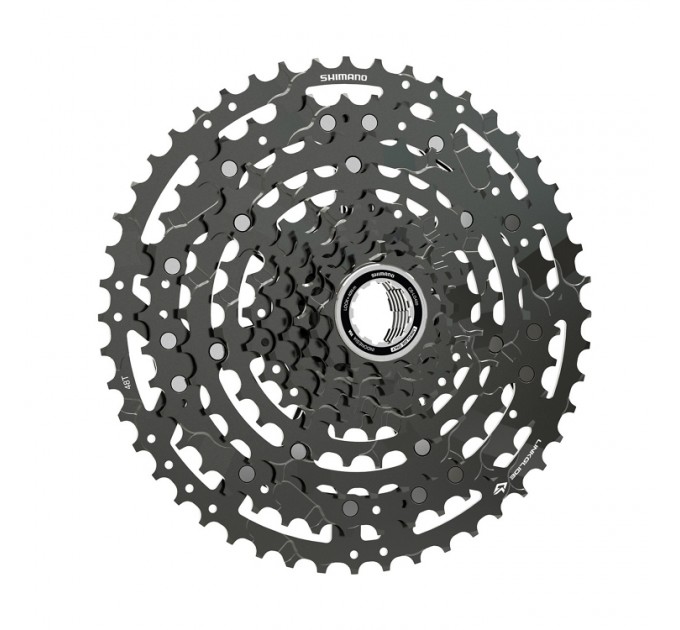 Касета SHIMANO CUES CS-LG400-10, 11-48, 10-шв. чорна