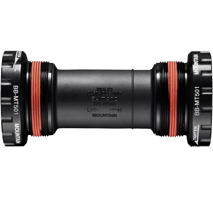 Компоненти каретки SHIMANO BB-MT501, HOLLOWTECH II, для MTB