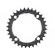Звезда RACE FACE CHAINRING, NARROW WIDE, 104X32, BLK, 10-12S