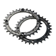Зірка RACE FACE CHAINRING,NARROW WIDE,104X34,BLK,10-12S