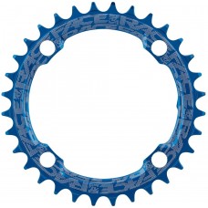 Зірка RACE FACE CHAINRING,NARROW WIDE,104X34,BLU,10-12S