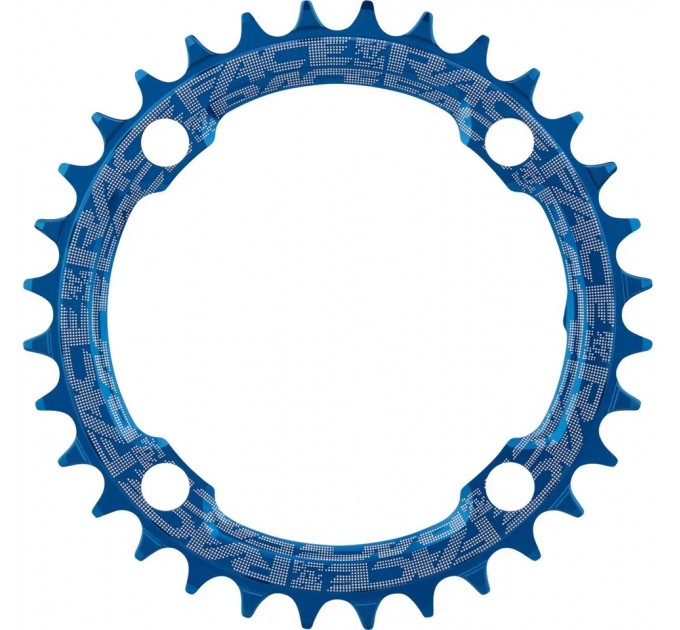 Звезда RACE FACE CHAINRING,NARROW WIDE,104X34,BLU,10-12S