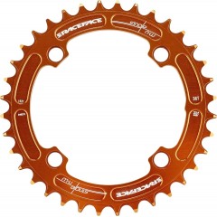 Зірка RACE FACE CHAINRING,NARROW WIDE,104X36,ORA,10-12S