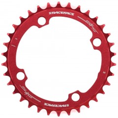 Зірка RACE FACE CHAINRING,NARROW WIDE,104X36,RED,10-12S