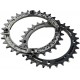 Зірка RACE FACE CHAINRING,NARROW WIDE,104X38,BLK,10-12S