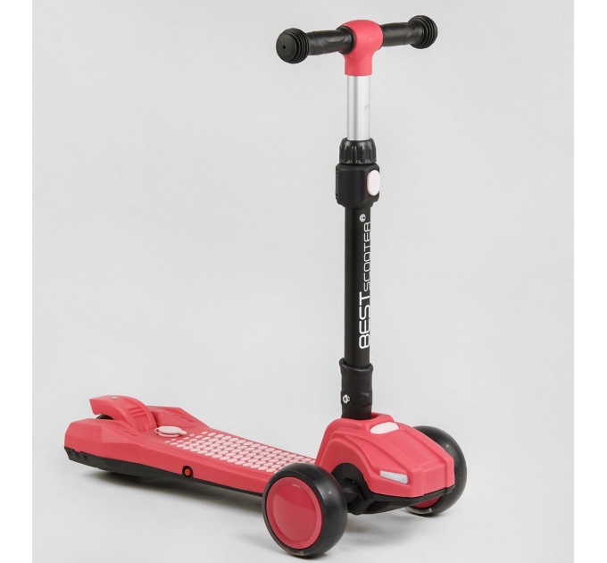 Біговел триколісний Best Scooter LT-11746 рожево-чорний