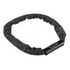 Замок ланцюговий ONRIDE Tie Code Superior 50 з кодом 7x1000 мм, чорний