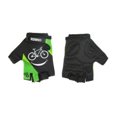 Рукавички ONRIDE Gem Велопосмішка, дитячі, 5-6р, зелений