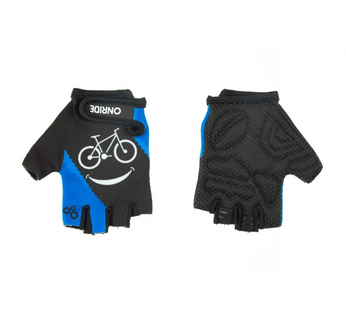 Рукавички ONRIDE Gem Велопосмішка, дитячі, 3-4р, синій