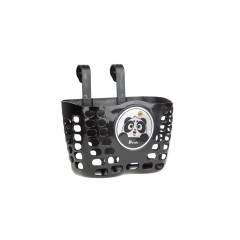 Кошик дитячий ONRIDE Pony Maxi пластиковий на кермо чорний