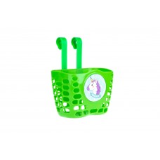 Корзина детская ONRIDE Pony Mini, пластиковая, зеленая