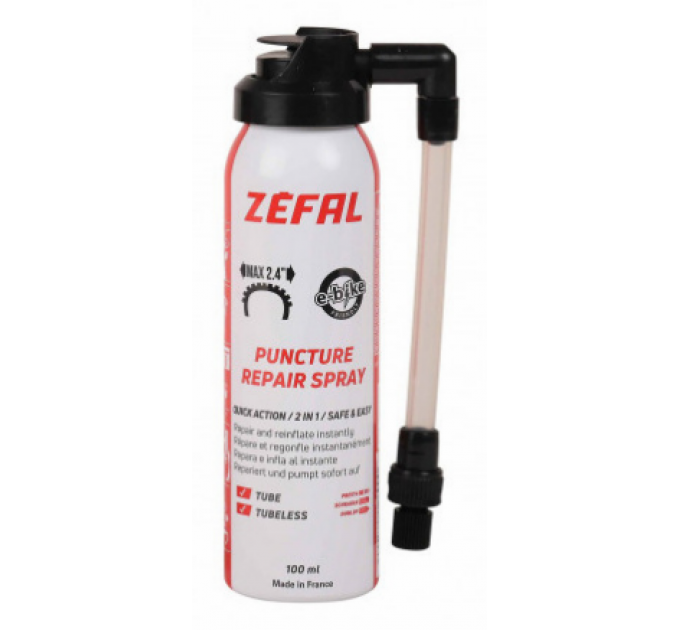 Аэрозоль для вулканизации камер Zefal Repair Spray (1126), 100 мл