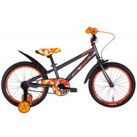 Велосипед ST 18" Formula SPORT BH 2024 серый с оранжевым