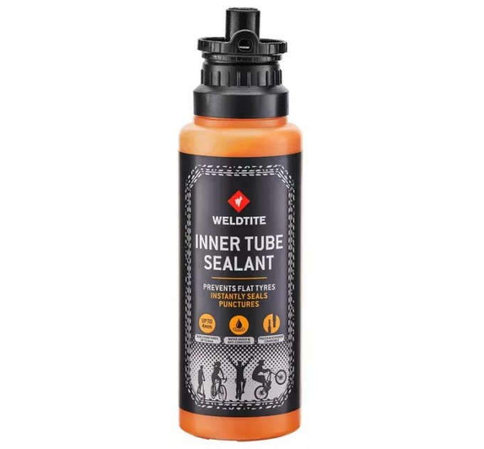 Герметик Weldtite 03014 INNER TUBE SEALANT, для камер, з мікроволокнами, 250мл