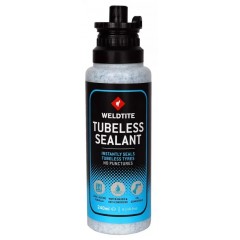 Герметик Weldtite 03063 Tubeless Sealant with Rubber Shred, для безкамерних шин, латексний, 240мл