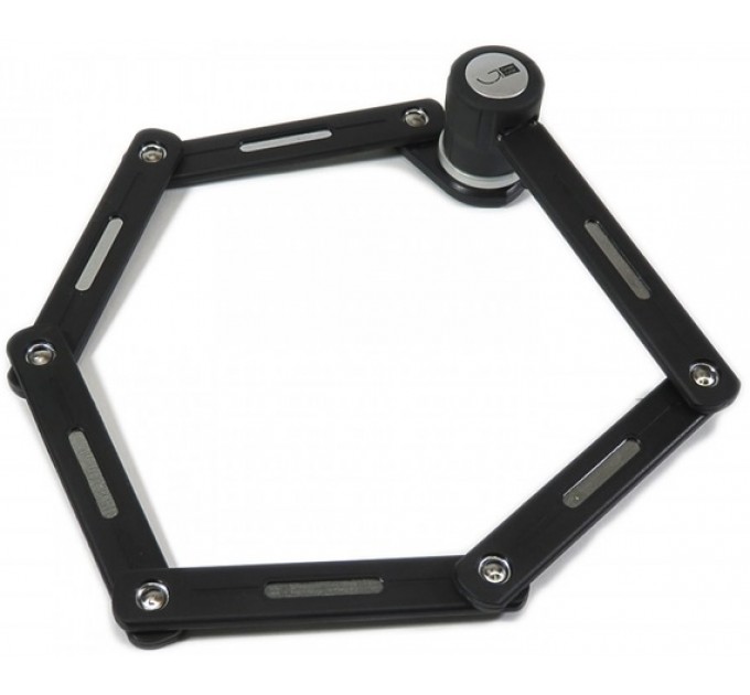 Замок сегментний Green Cycle GLK-501 секційний, чорний