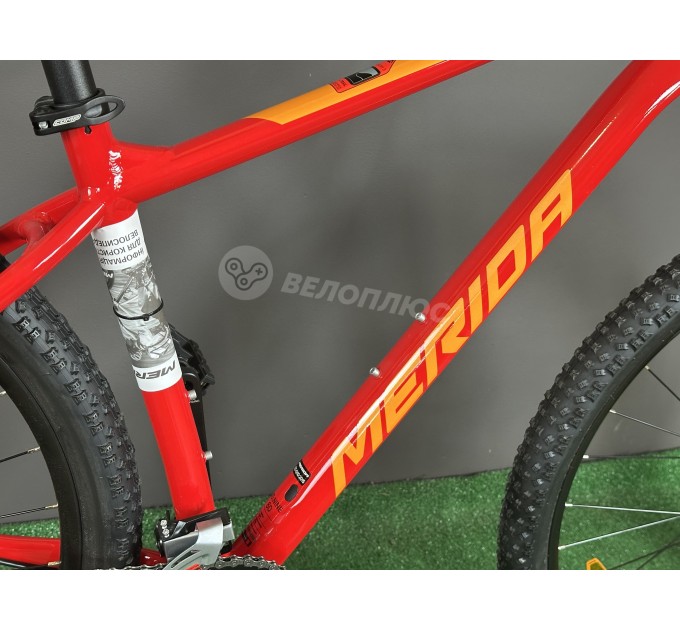 Велосипед 29" MERIDA BIG.NINE 60 2024 RACE RED(ORANGE)