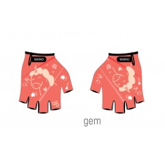 Рукавички ONRIDE Gem Єдиноріжка, дитячі, 5-6р, кораловий