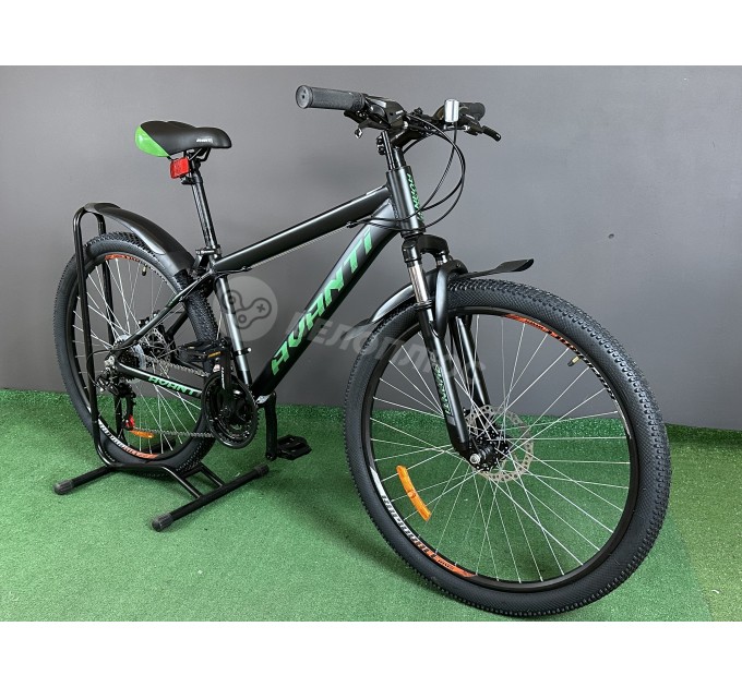 Велосипед 26" Avanti PREMIER 2025 черный с зеленым