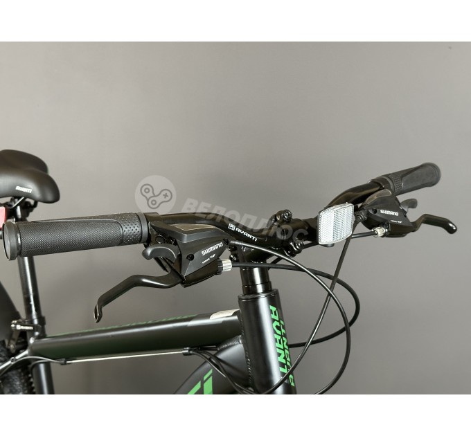 Велосипед 26" Avanti PREMIER 2025 черный с зеленым